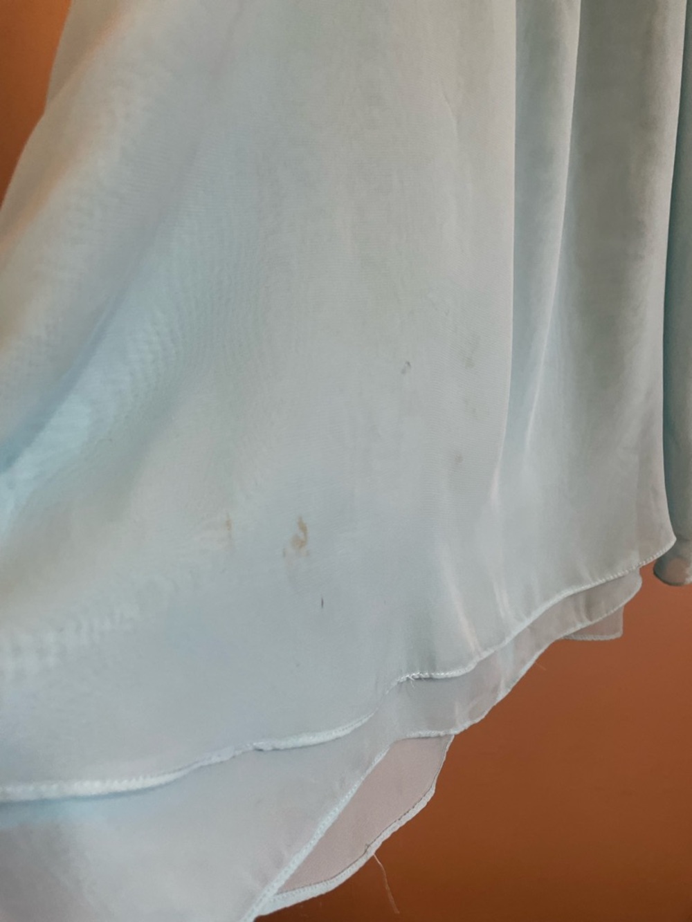 4/$20➡️ La Vie En Rose Aqua Blue Lace-Back Chemise – Size XL Fair *Flaw - Picture 9 of 15